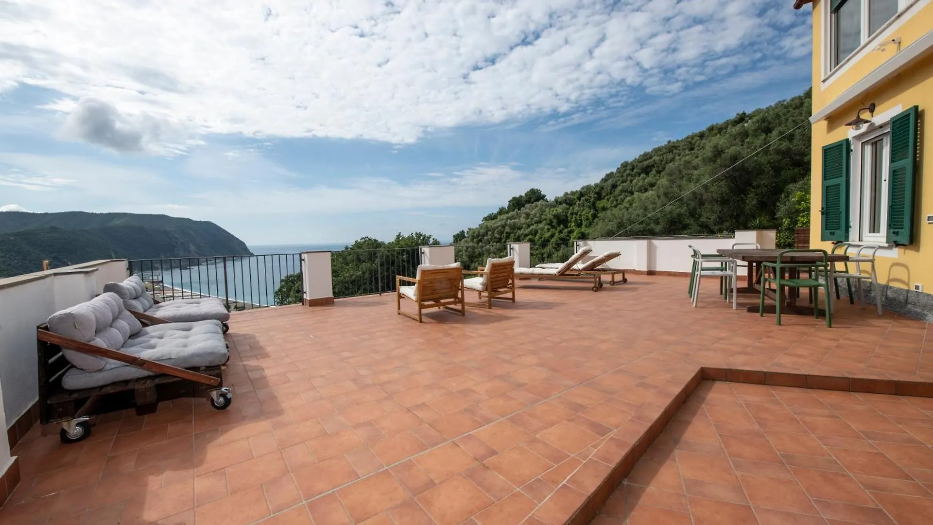 100B - Villa Ginestra, Ampia Terrazza 120M2 Vista Mare 10 Minuti A Piedi Spiaggia, 3 Camere Da Letto Sestri Levante 0*,