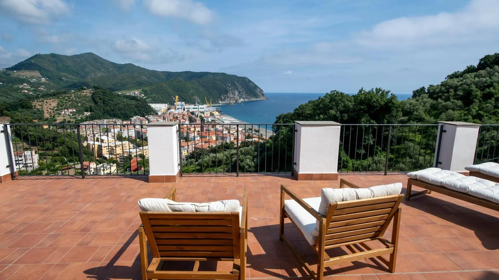 100B - Villa Ginestra, Ampia Terrazza 120M2 Vista Mare 10 Minuti A Piedi Spiaggia, 3 Camere Da Letto Sestri Levante